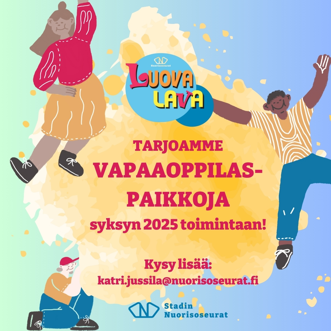 Vapaaoppilaspaikkoja syksy 2025! (1)